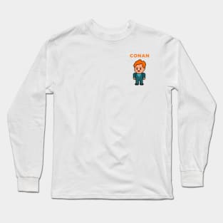 Pixel Conan O'Brien Long Sleeve T-Shirt